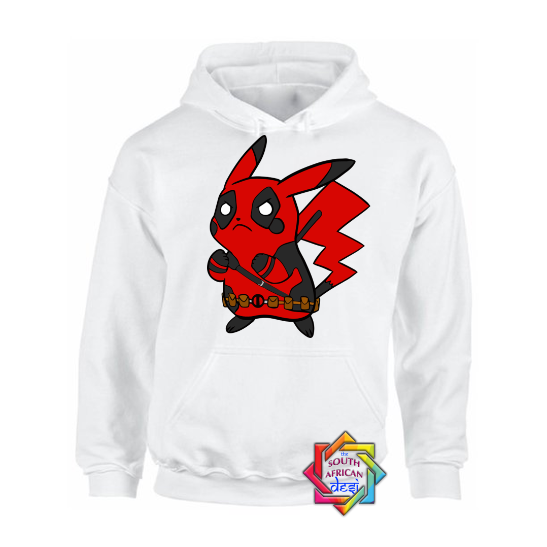 Deadpool and shop pikachu hoodie