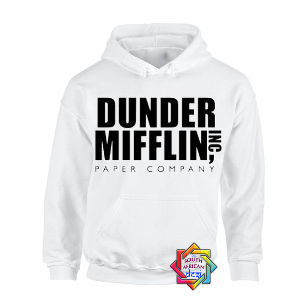 White dunder mifflin hoodie sale