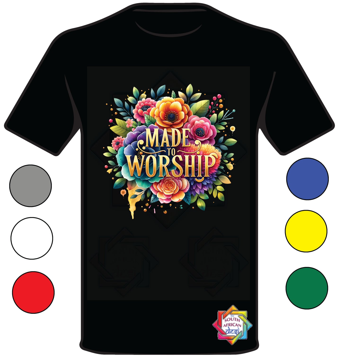 MADE TO WORSHIP • CHRISTIAN T-shirt