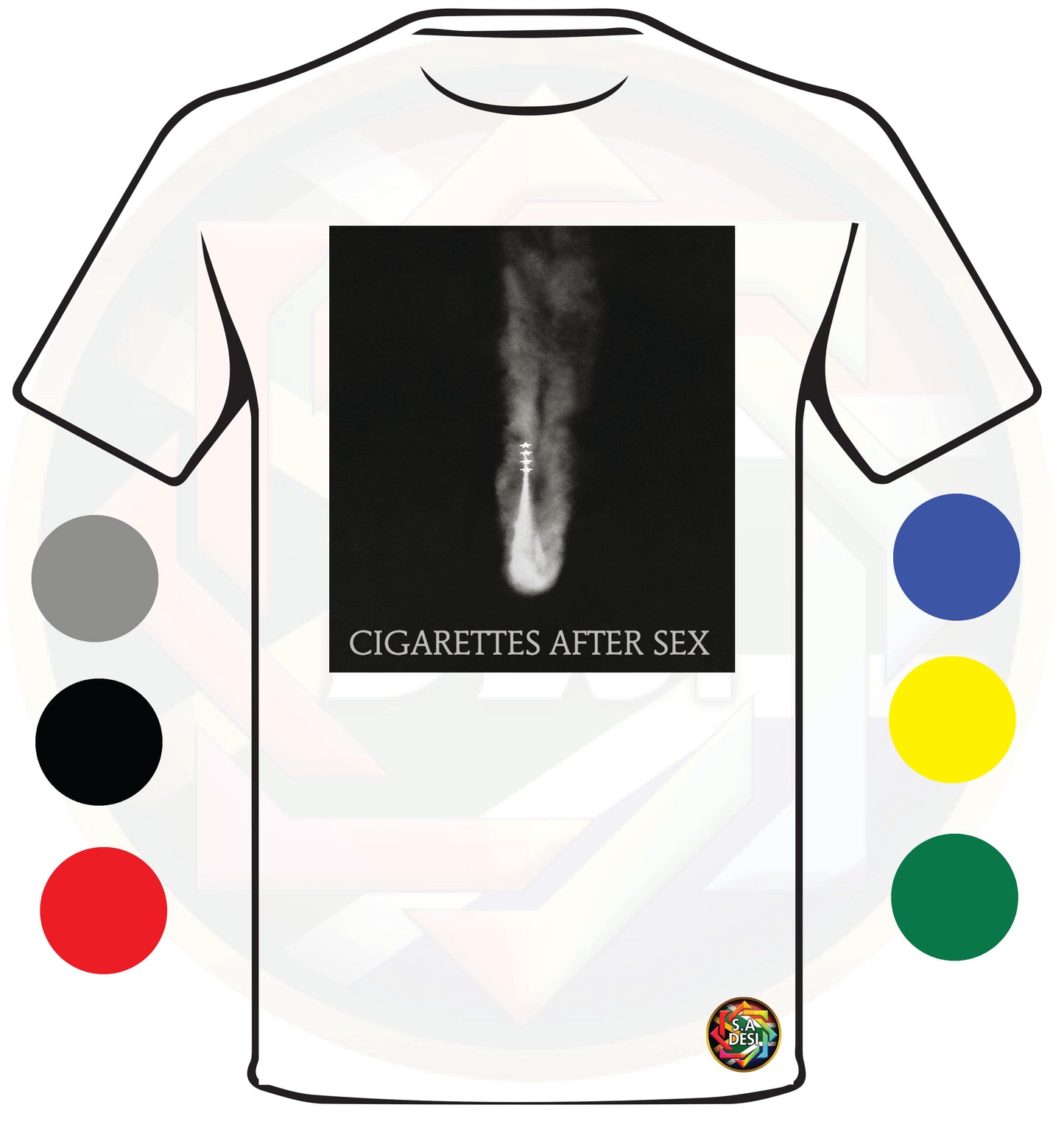 CIGARETTES AFTER SEX INSPIRED T-SHIRT CIG 04