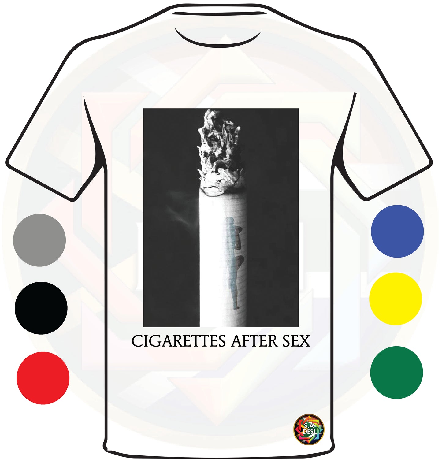 CIGARETTES AFTER SEX INSPIRED T-SHIRT CIG 08