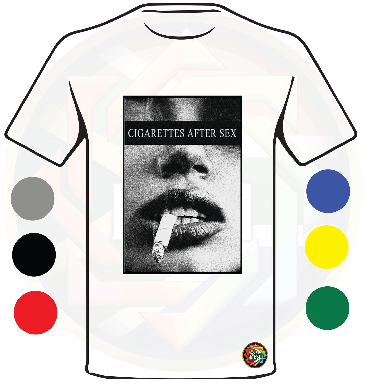 CIGARETTES AFTER SEX INSPIRED T-SHIRT CIG 07