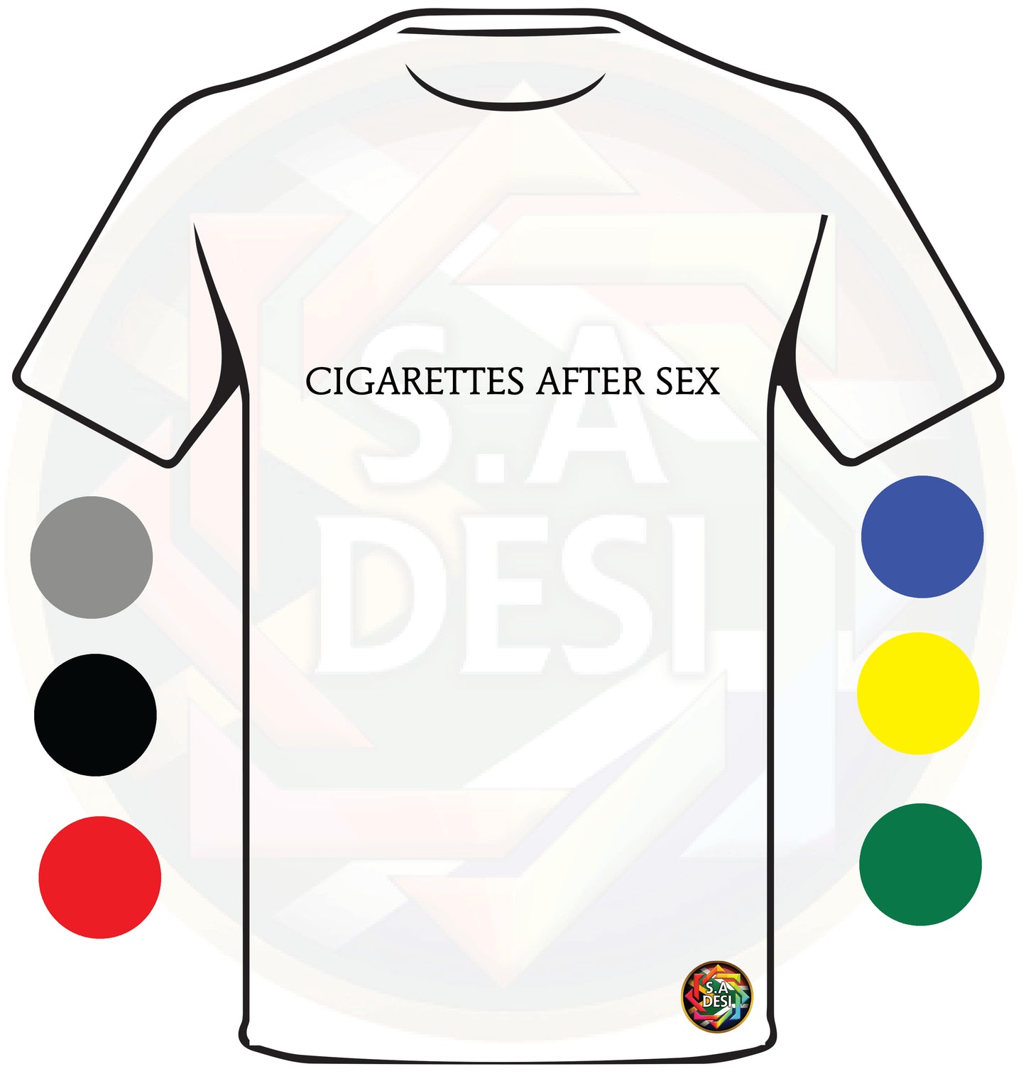 CIGARETTES AFTER SEX INSPIRED T-SHIRT CIG 10