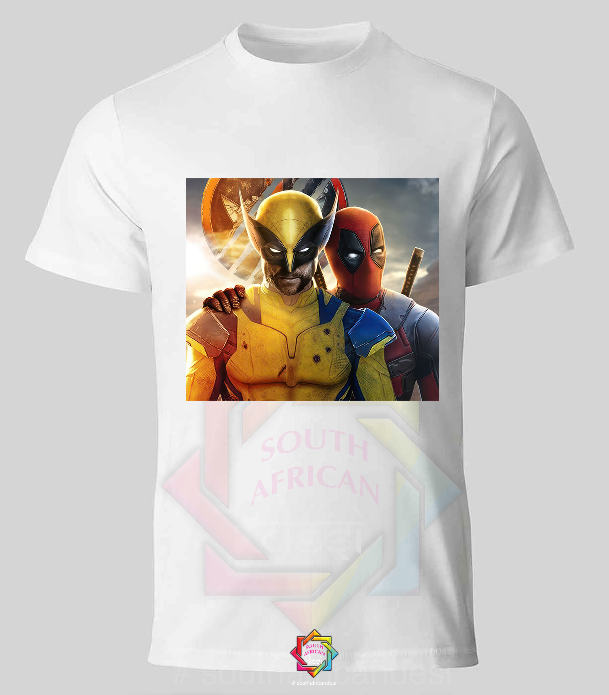 WOLVERINE AND DEADPOOL INSPIRED T-SHIRT 006