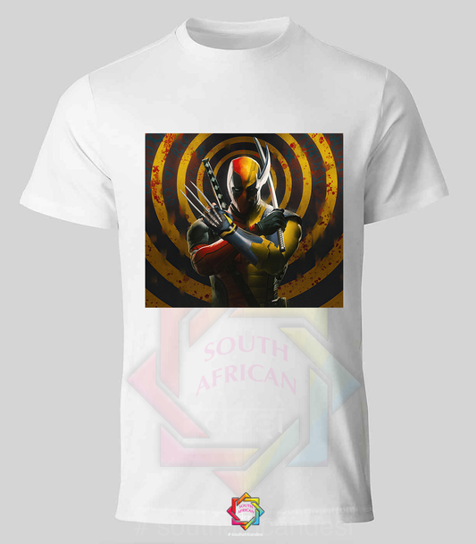 WOLVERINE AND DEADPOOL INSPIRED T-SHIRT 007