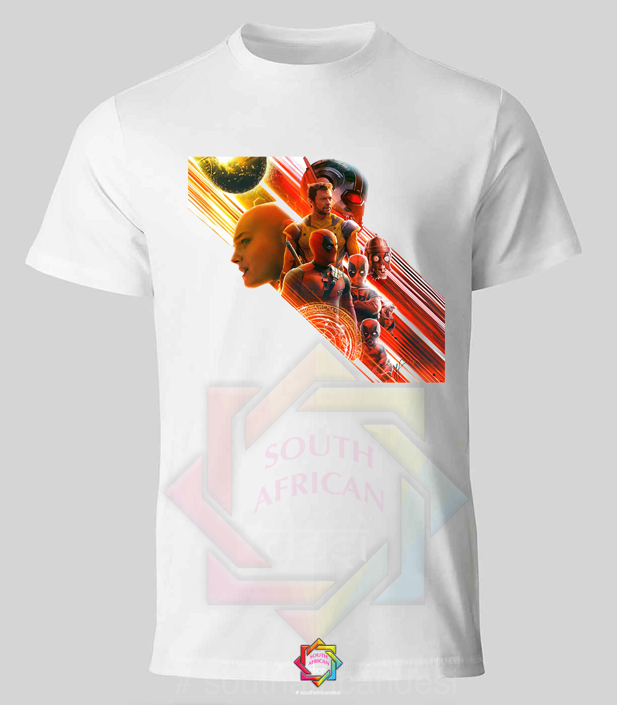 WOLVERINE AND DEADPOOL INSPIRED T-SHIRT 011