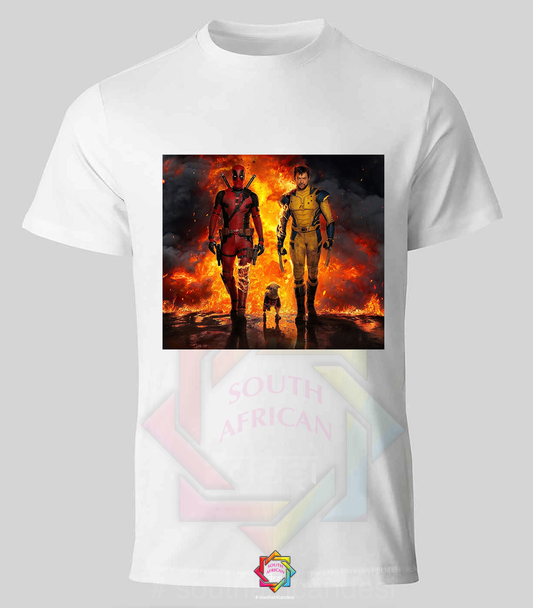 WOLVERINE AND DEADPOOL INSPIRED T-SHIRT 013