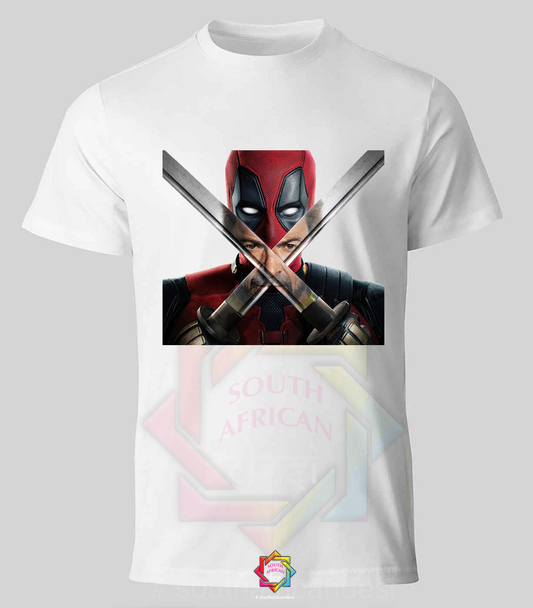 WOLVERINE AND DEADPOOL INSPIRED T-SHIRT 015