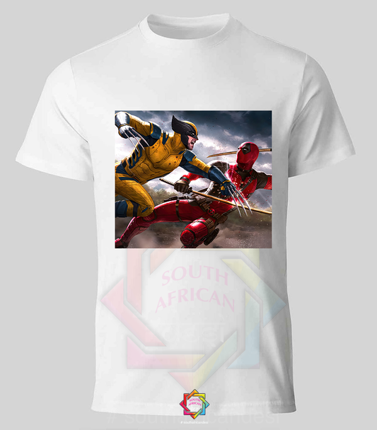 WOLVERINE AND DEADPOOL INSPIRED T-SHIRT 023