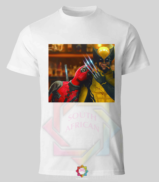 WOLVERINE AND DEADPOOL INSPIRED T-SHIRT 024