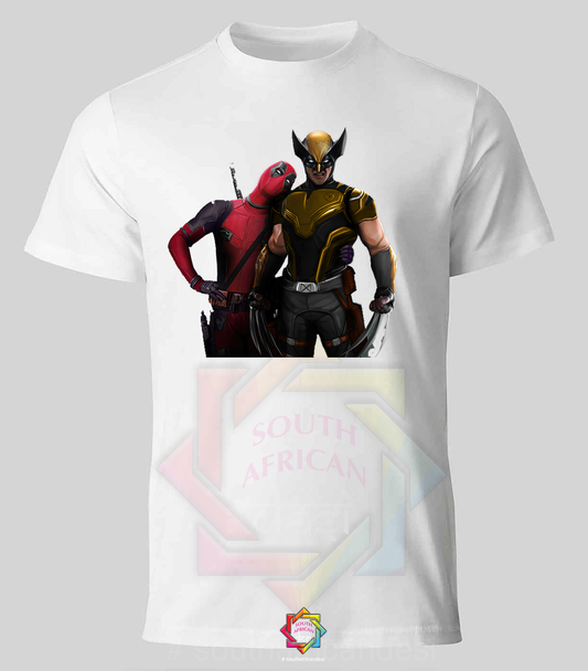 WOLVERINE AND DEADPOOL INSPIRED T-SHIRT 028