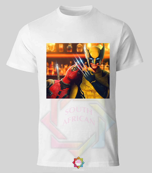 WOLVERINE AND DEADPOOL INSPIRED T-SHIRT 032