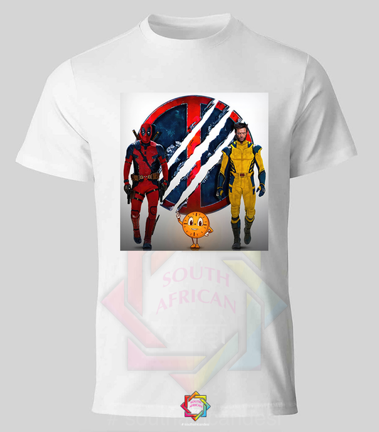 WOLVERINE AND DEADPOOL INSPIRED T-SHIRT 036