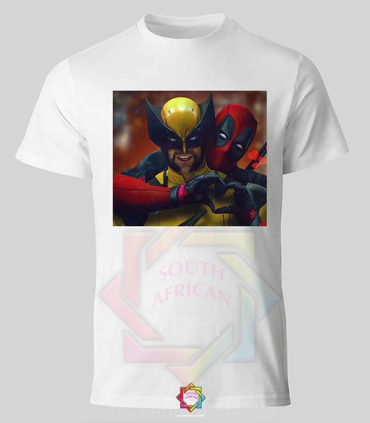 WOLVERINE AND DEADPOOL INSPIRED T-SHIRT 044