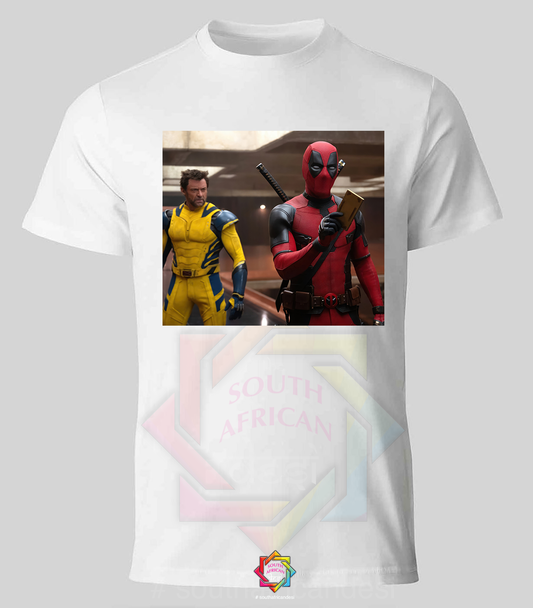 WOLVERINE AND DEADPOOL INSPIRED T-SHIRT 045