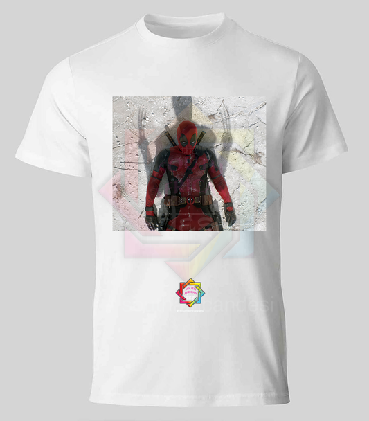 WOLVERINE AND DEADPOOL INSPIRED T-SHIRT 064