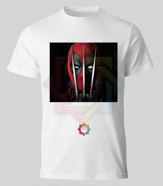 WOLVERINE AND DEADPOOL INSPIRED T-SHIRT 073