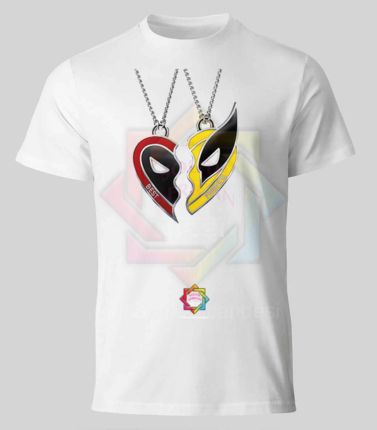 WOLVERINE AND DEADPOOL INSPIRED T-SHIRT 075