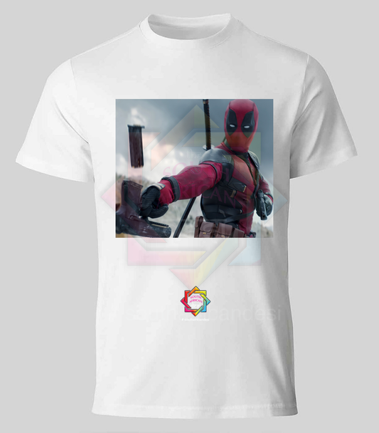 WOLVERINE AND DEADPOOL INSPIRED T-SHIRT 079