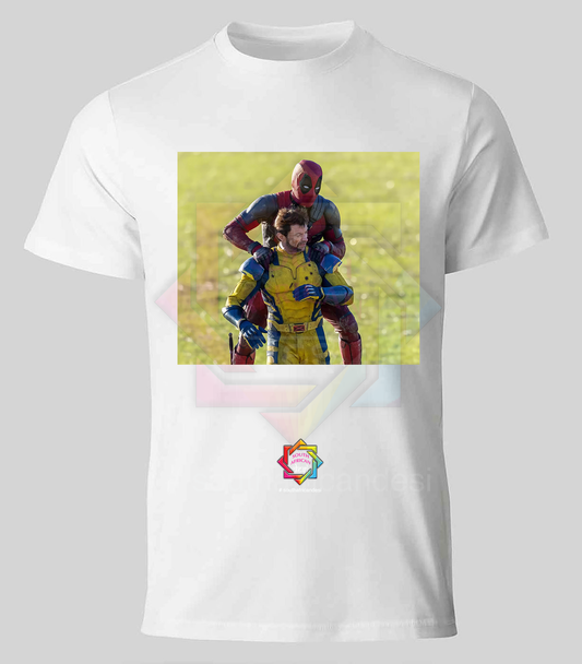 WOLVERINE AND DEADPOOL INSPIRED T-SHIRT 082