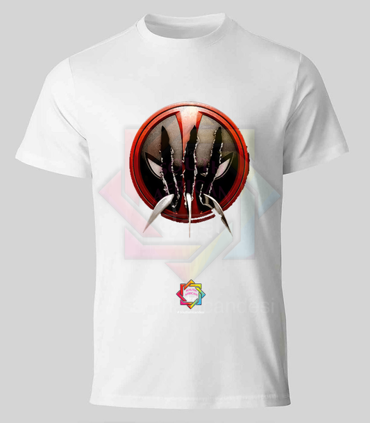 WOLVERINE AND DEADPOOL INSPIRED T-SHIRT 090