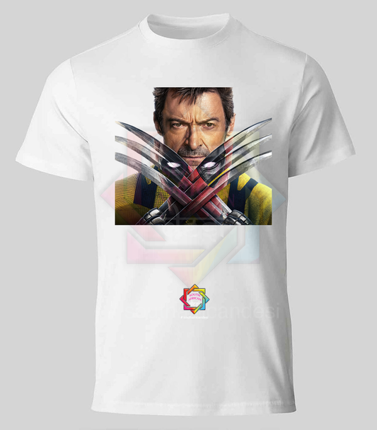 WOLVERINE AND DEADPOOL INSPIRED T-SHIRT 093