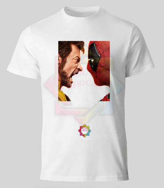 WOLVERINE AND DEADPOOL INSPIRED T-SHIRT 095