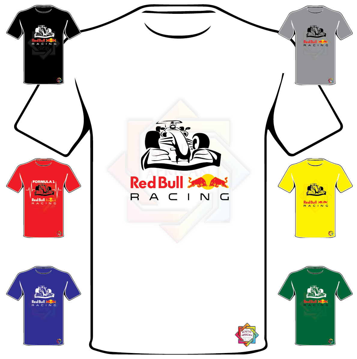 FORMULA 1 INSPIRED  • RED BULL RACING T SHIRT