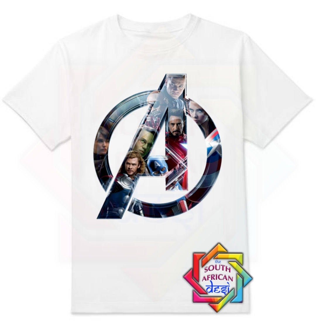 AVENGERS LOGO INSPIRED T-SHIRT