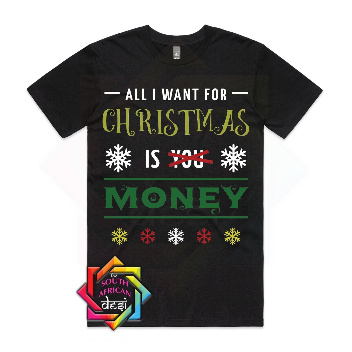 ALL I WANT FOR CHRISTMAS IS MONEY | CHRISTMAS T-SHIRT