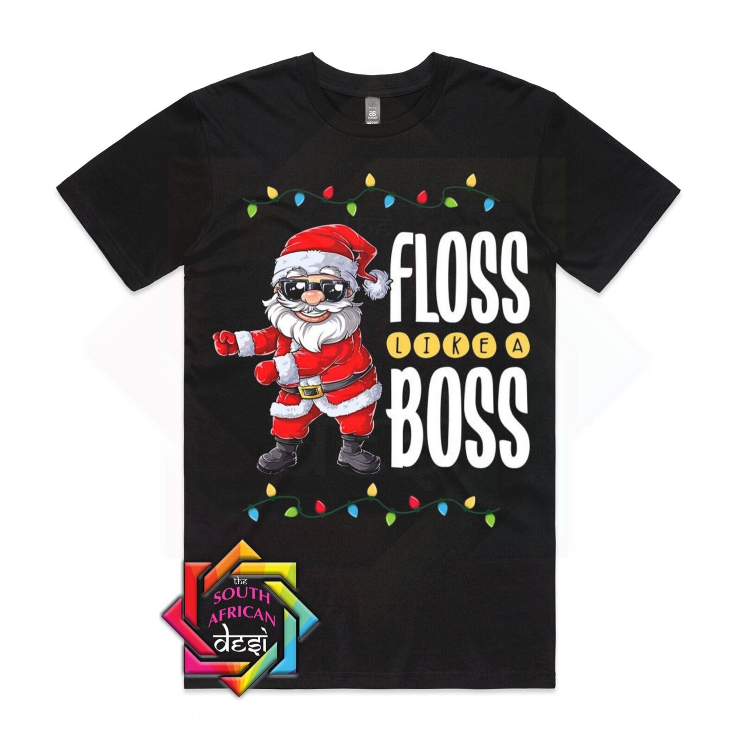 Floss like a Boss | Santa - Christmas T-shirt