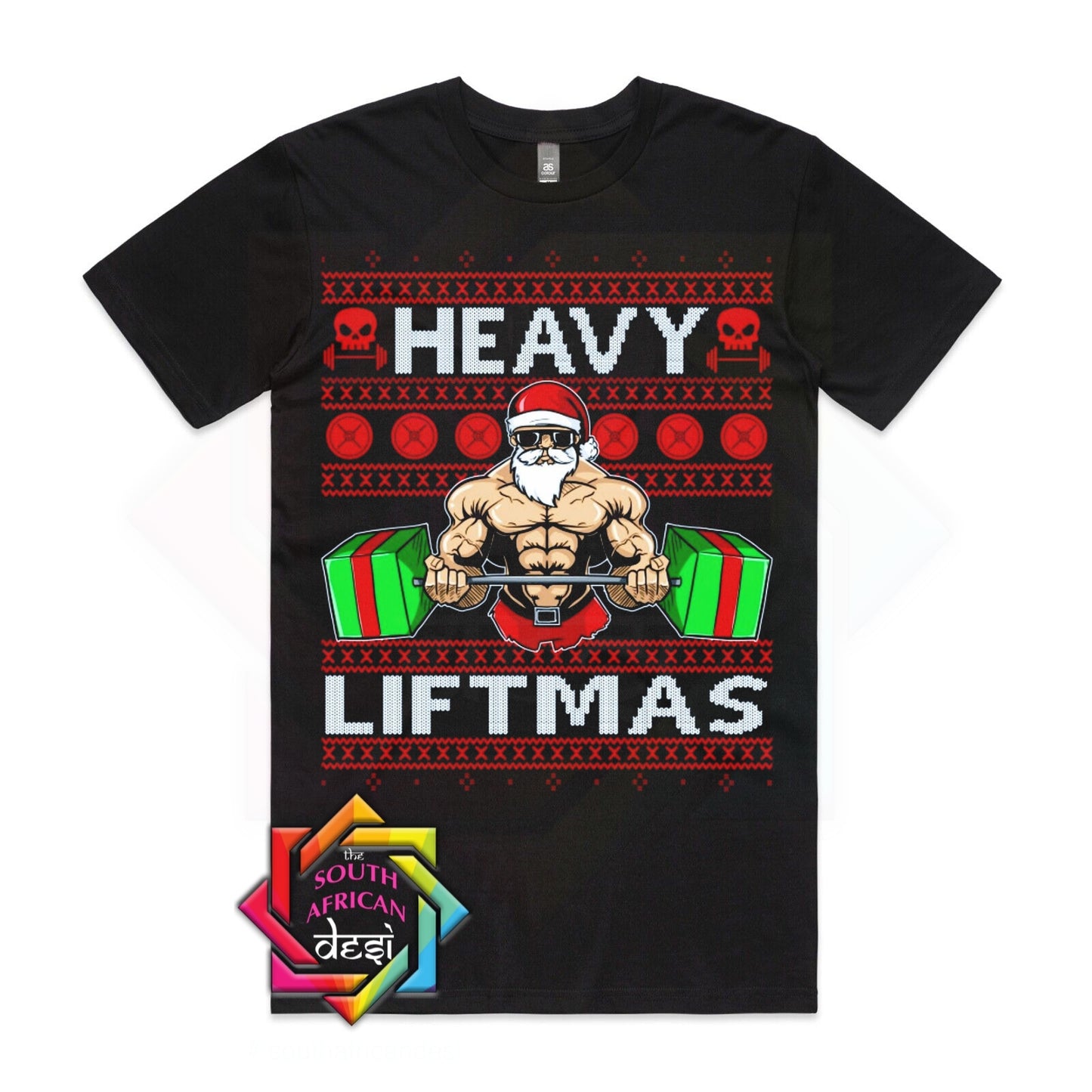 Heavy Liftmas - Gym Lover - Christmas T-shirt