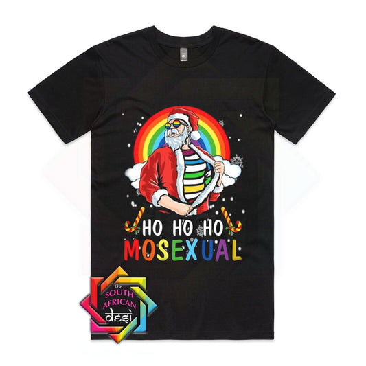 HO HO HO HOMOSEXUAL - SANTA - PRIDE | LGBTQ+ T SHIRT