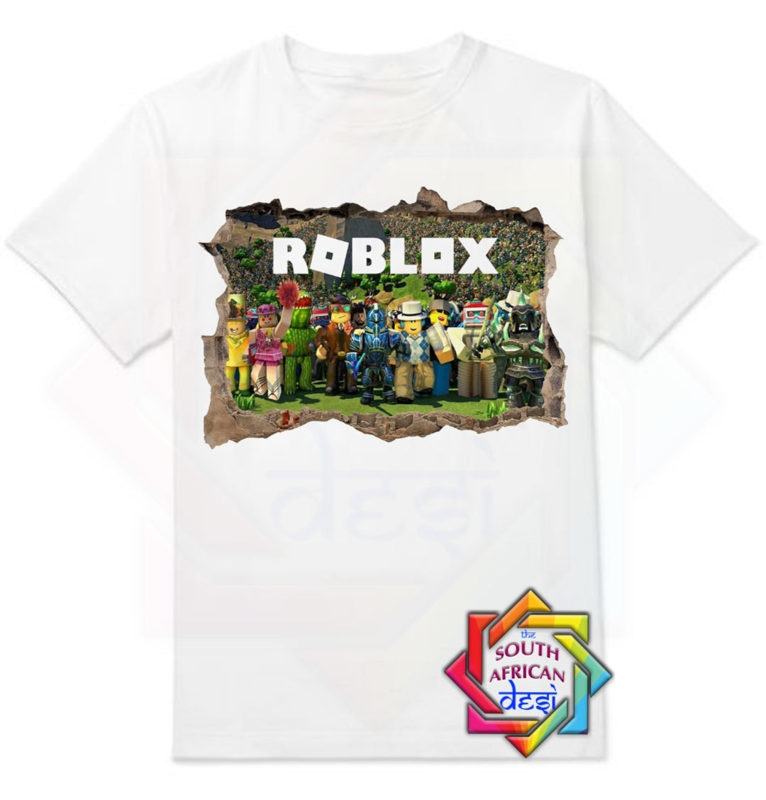 ROBLOX INSPIRED T-SHIRT – The South African Desi