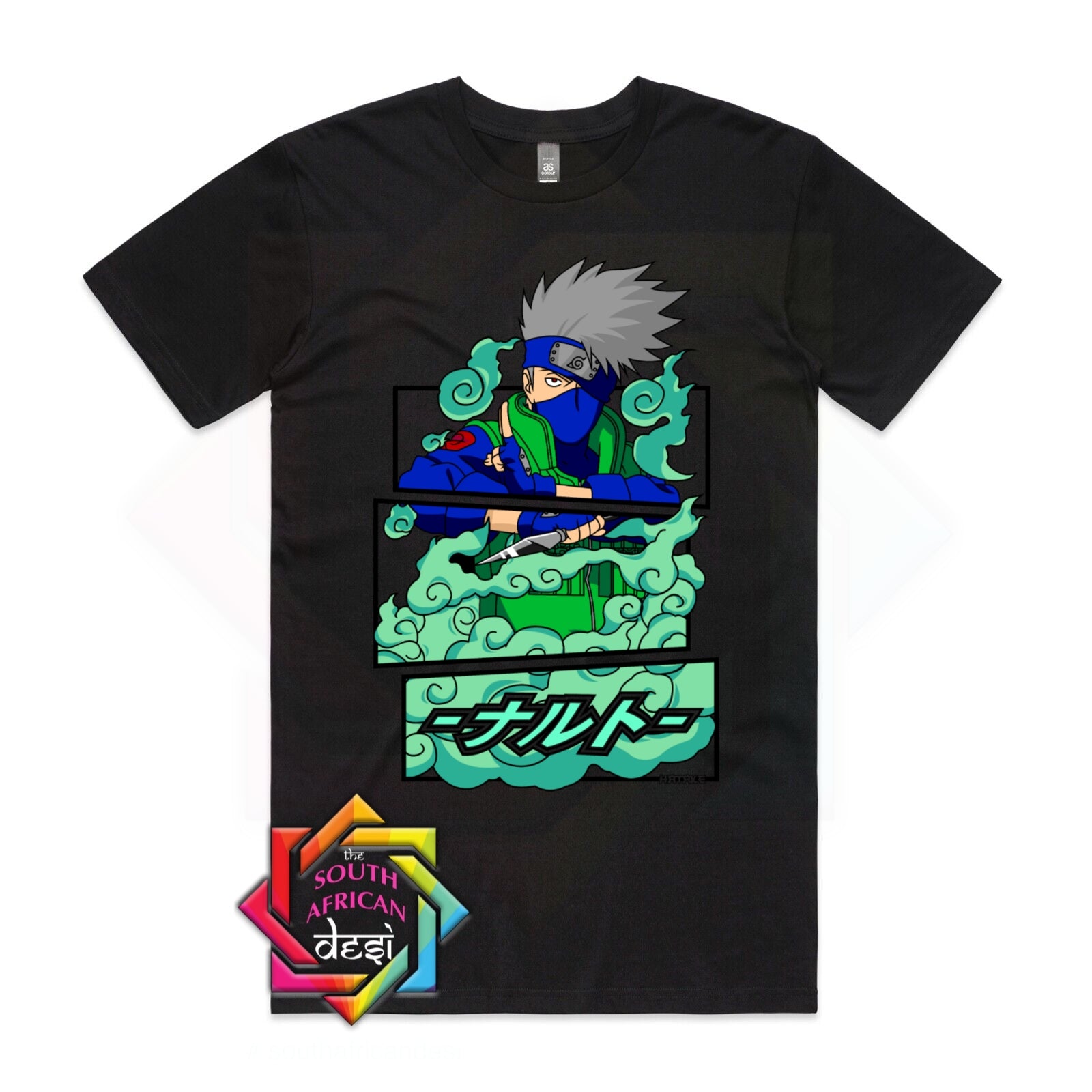 KAKASHI HATAKE | ANIME INSPIRED T-SHIRT – The South African Desi