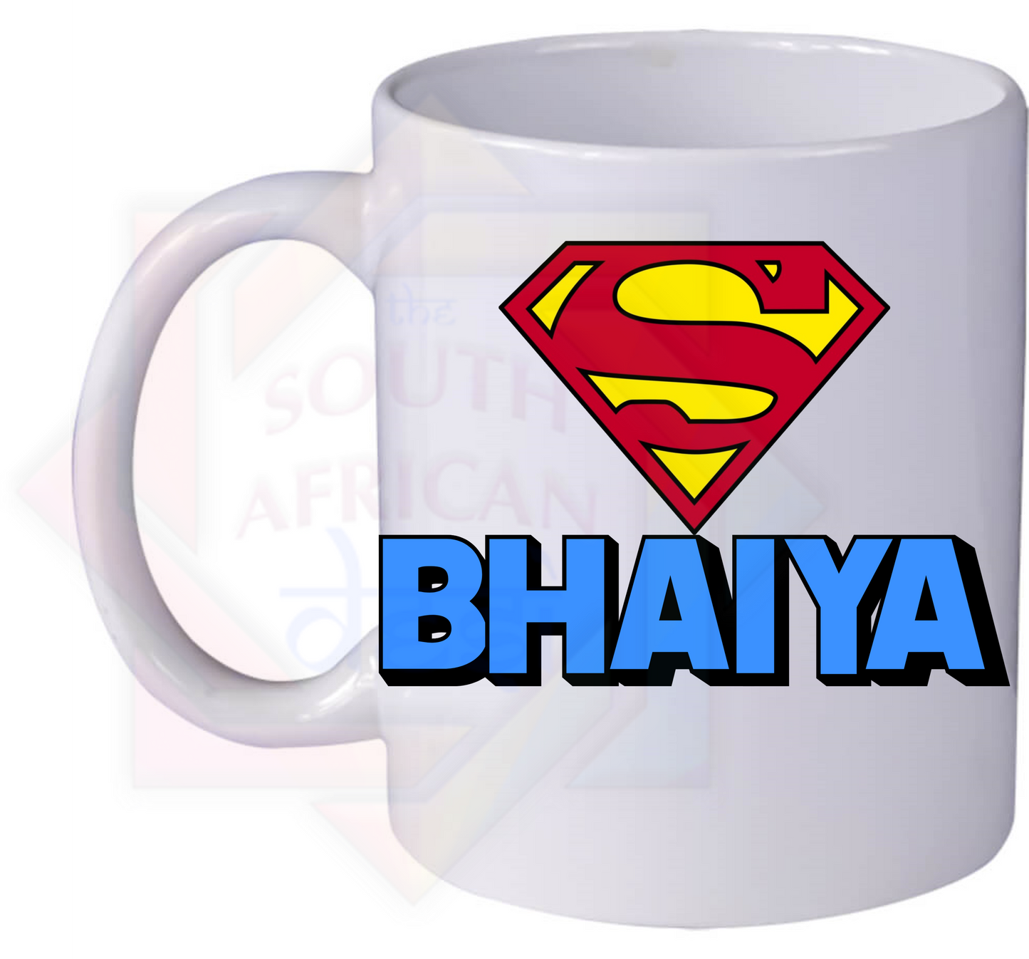 Super Man Inspired Sibling Gift Mug