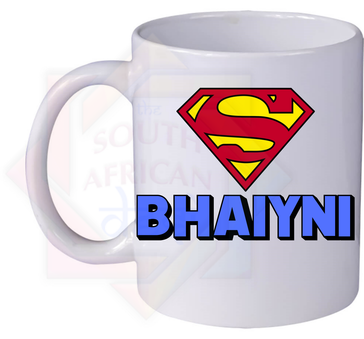 Super Man Inspired Sibling Gift Mug