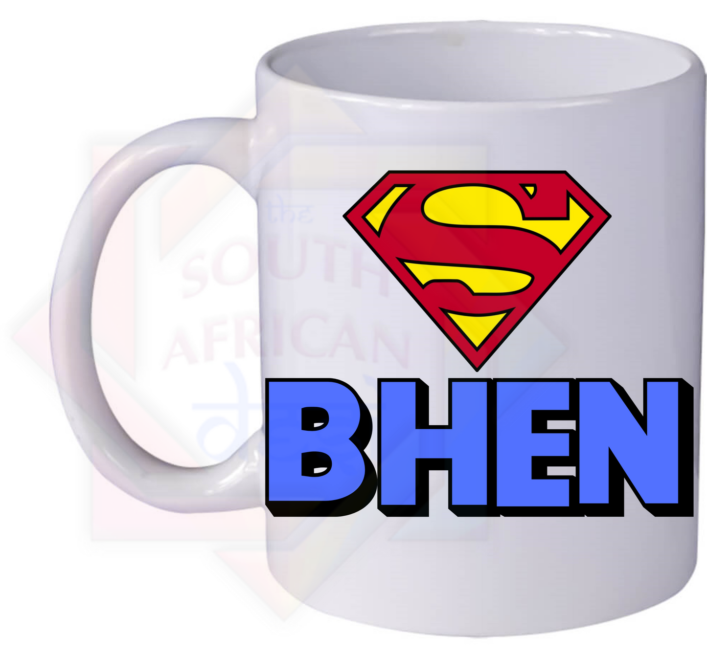 Super Man Inspired Sibling Gift Mug