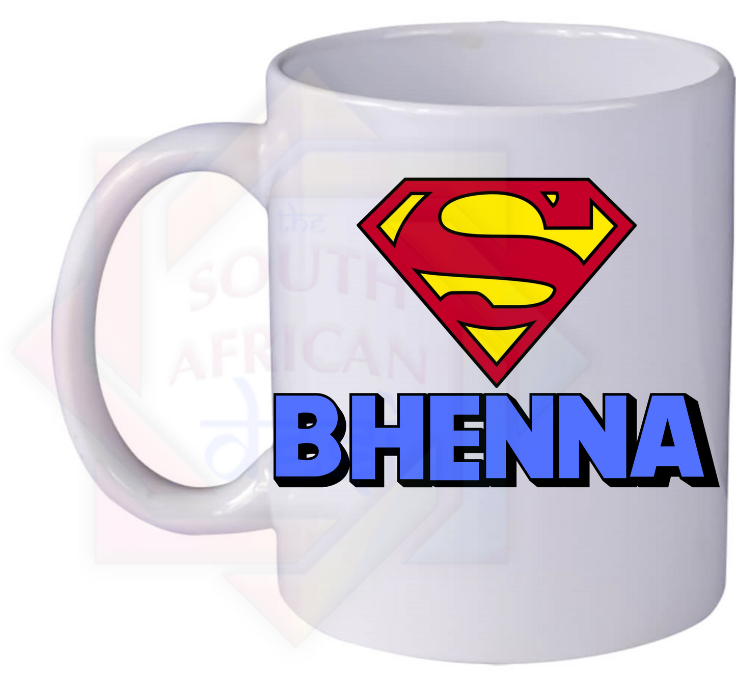 Super Man Inspired Sibling Gift Mug