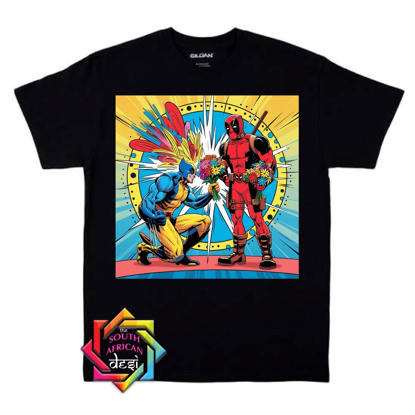 DEADPOOL AND WOLVERINE INSPIRED T-SHIRT