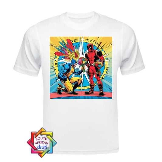 DEADPOOL AND WOLVERINE INSPIRED T-SHIRT