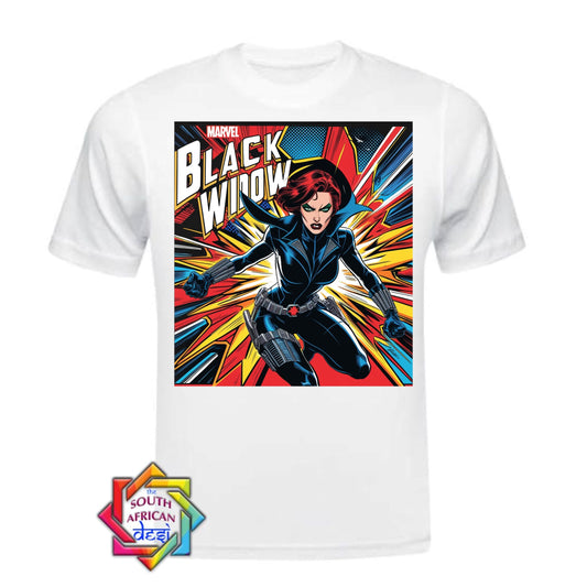 BLACK WIDOW INSPIRED T-SHIRT