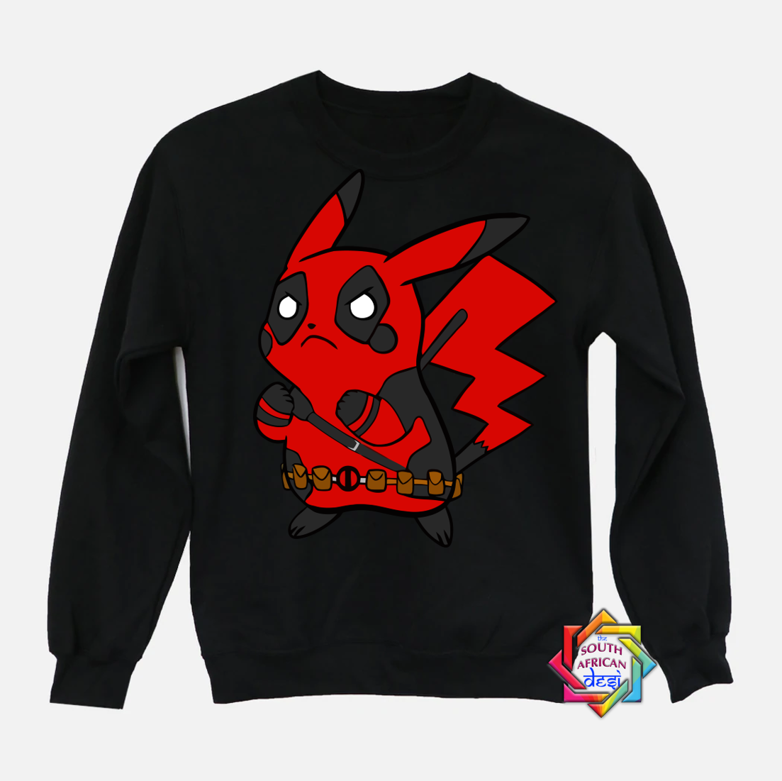 Deadpool pikachu sweatshirt best sale