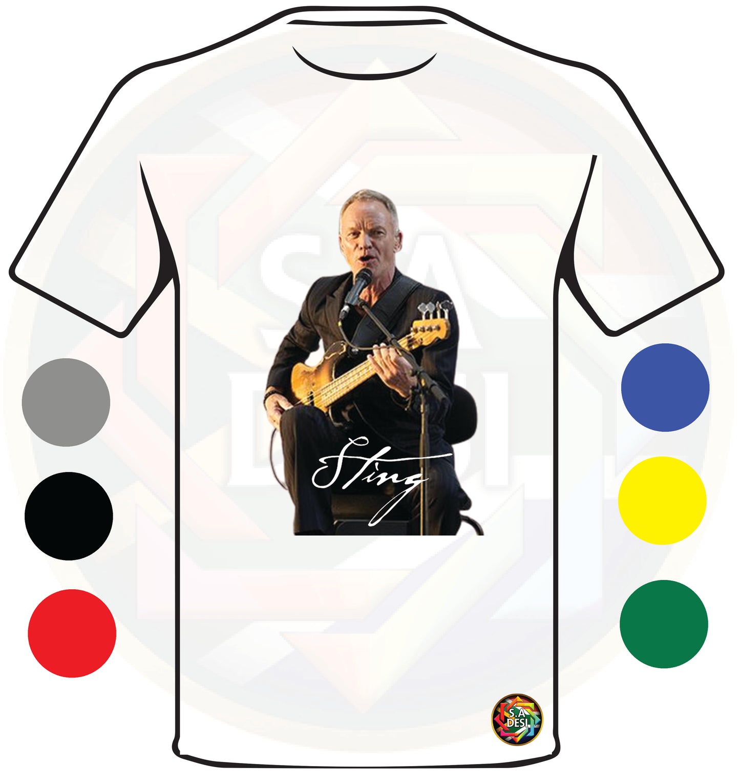 STING INSPIRED T-SHIRT 2025 S03