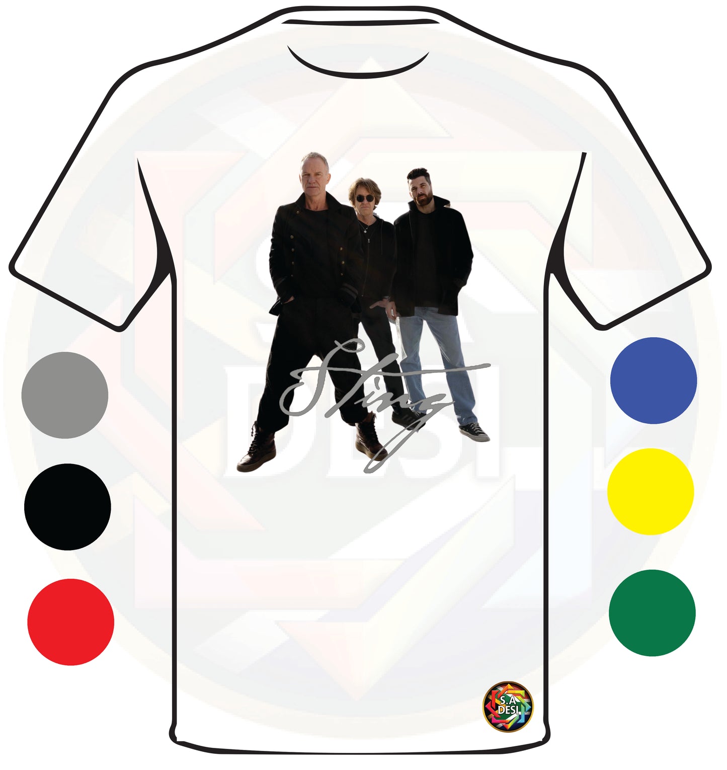 STING INSPIRED T-SHIRT 2025 S04