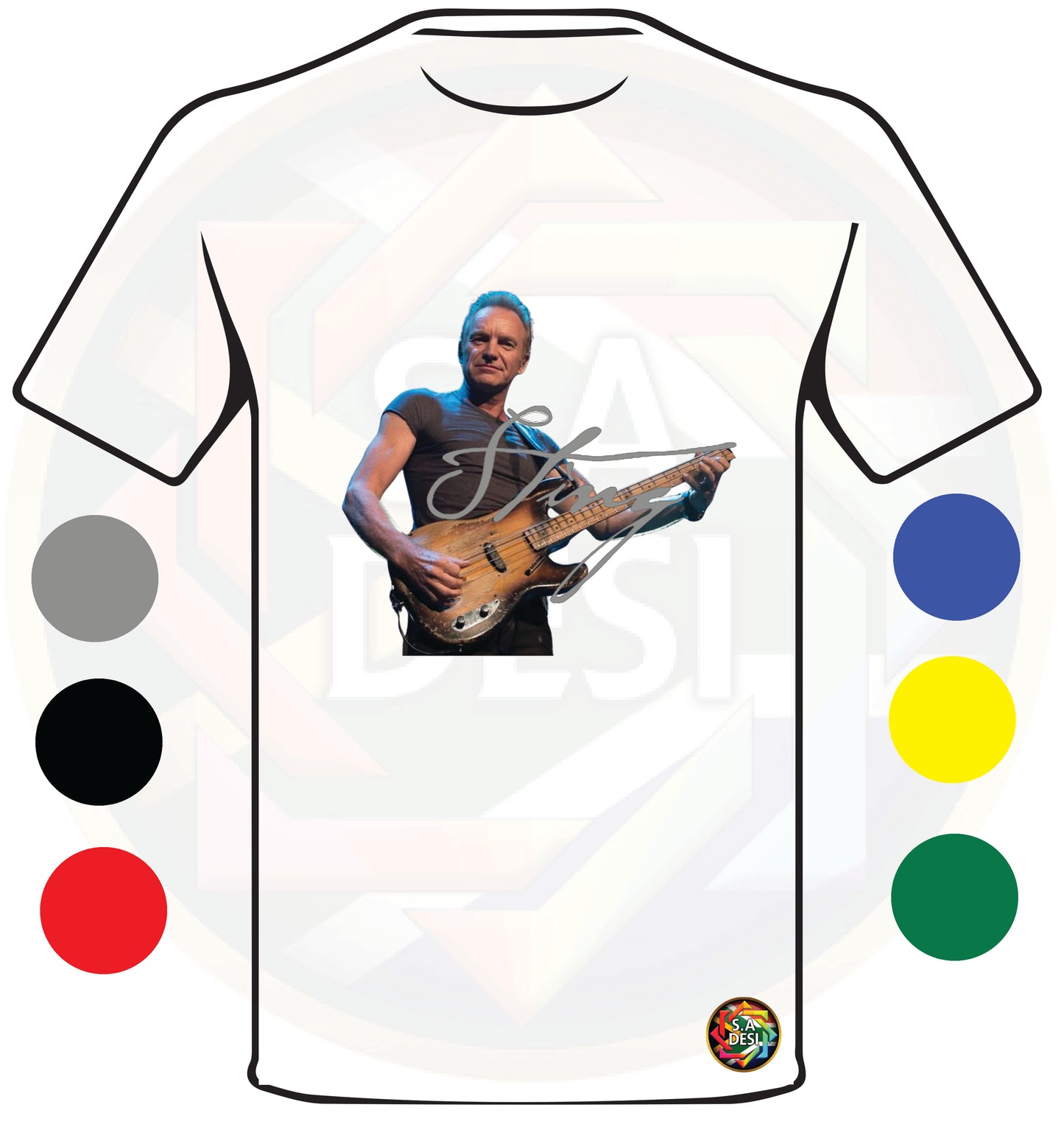 STING INSPIRED T-SHIRT 2025 S06