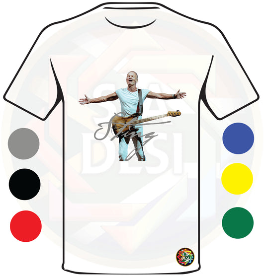 STING INSPIRED T-SHIRT 2025 S07