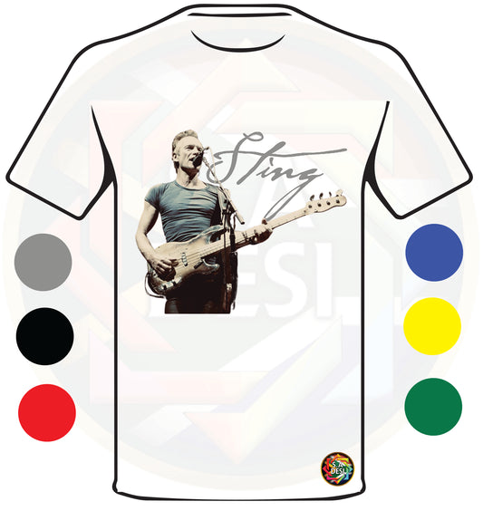 STING INSPIRED T-SHIRT 2025 S09