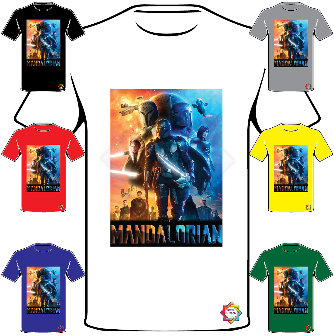 THE MANDALORIAN INSPIRED T-SHIRT 09