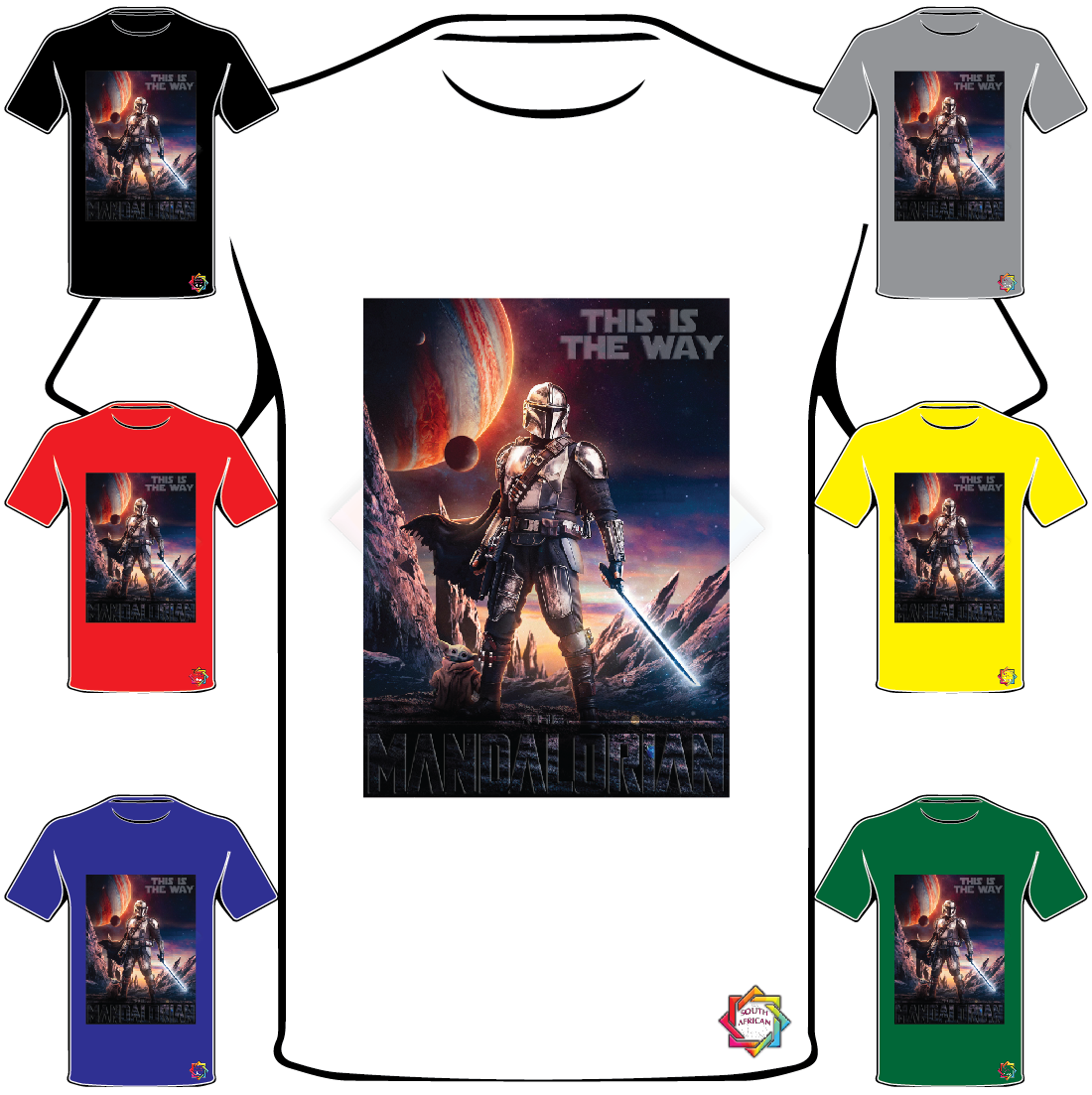 THE MANDALORIAN INSPIRED T-SHIRT 10